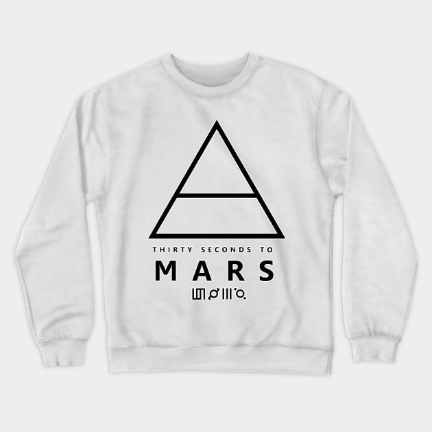 Thirty Seconds to Mars Crewneck Sweatshirt by Corte Moza